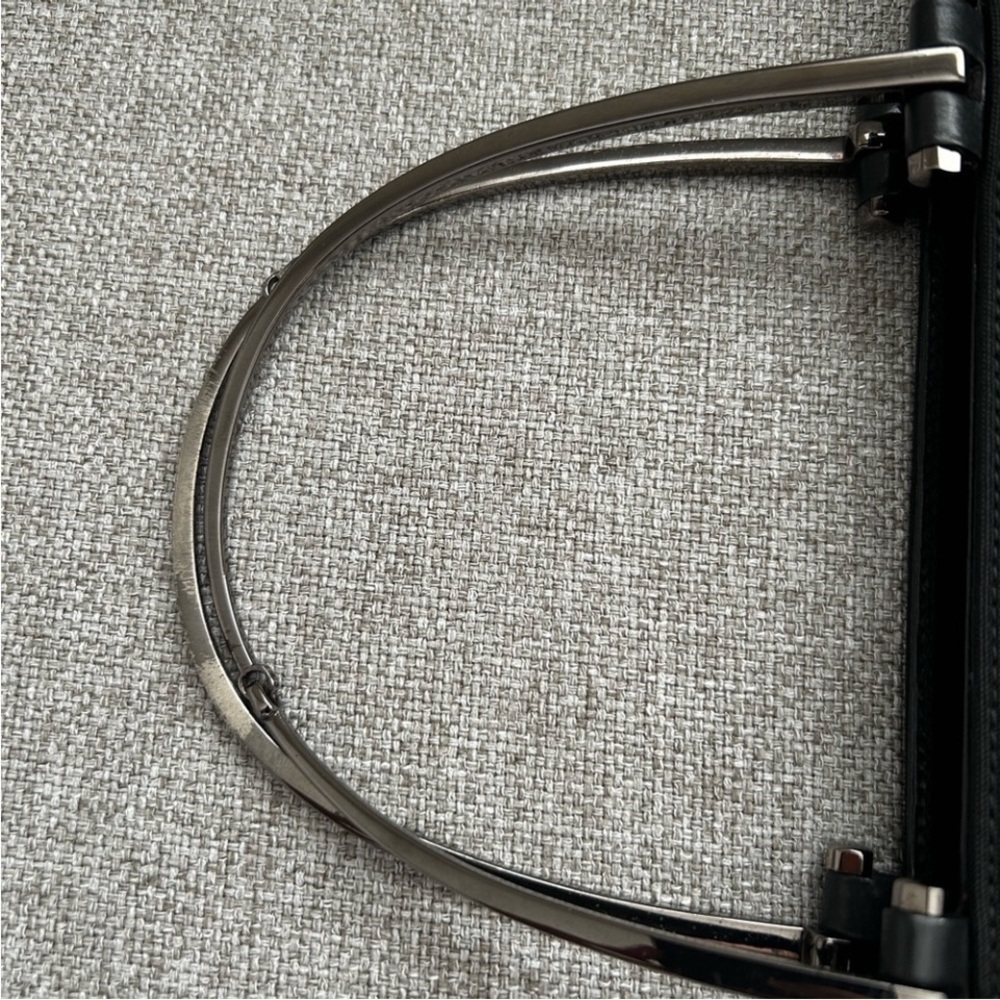 Gucci Nylon black bag with Gunmetal Silver handles 002-1025 200682 - Picture 9 of 16